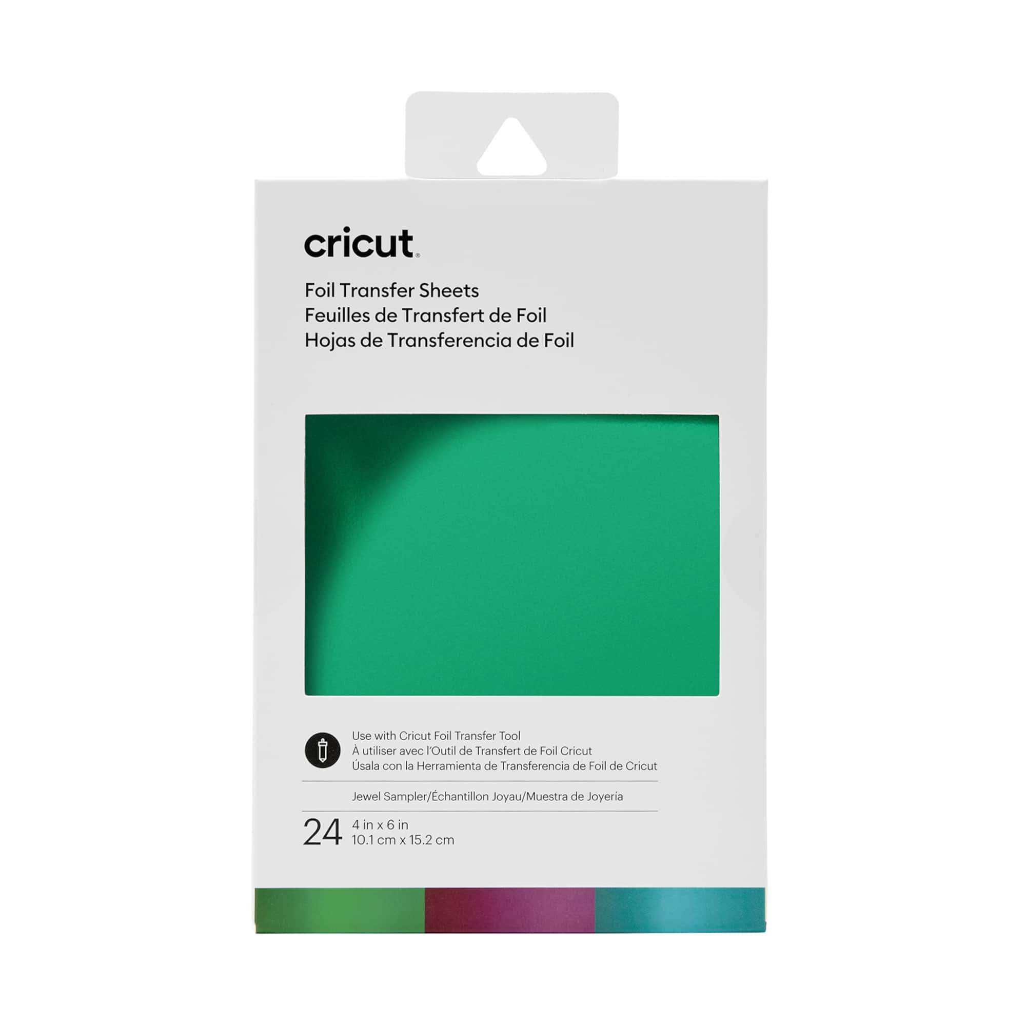 Cricut® Foil Transfer Sheets Sampler, Jewel
